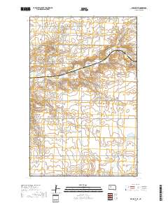 Parshall NE 2018 topographic map thumbnail