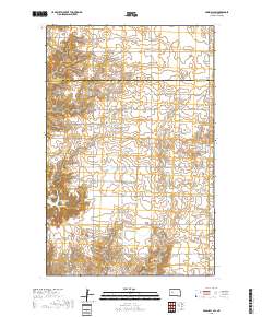 Parshall SW 2018 topographic map thumbnail