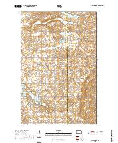 Pelican Lake 2018 topographic map thumbnail