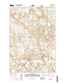 Pitt Creek 2017 topographic map thumbnail