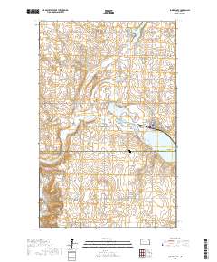 Powers Lake 2017 topographic map thumbnail