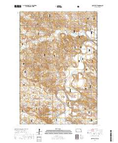 Pretty Butte 2017 topographic map thumbnail