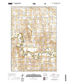Pretty Rock Butte SE 2018 topographic map thumbnail