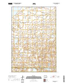 Pursian Lake 2018 topographic map thumbnail
