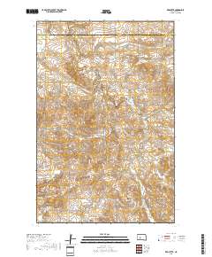 Red Butte 2018 topographic map thumbnail