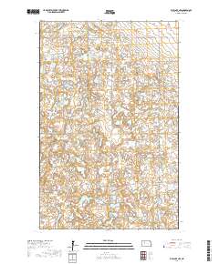 Rice Lake NW 2017 topographic map thumbnail