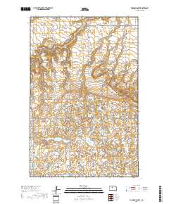 Robinson Coulee 2018 topographic map thumbnail