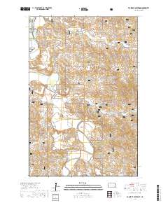 Roosevelt Creek East 2017 topographic map thumbnail