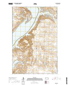 Sanish 2017 topographic map thumbnail