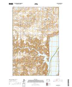 Sanish NW 2017 topographic map thumbnail