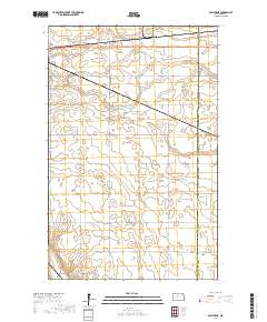 Sawyer NE 2017 topographic map thumbnail