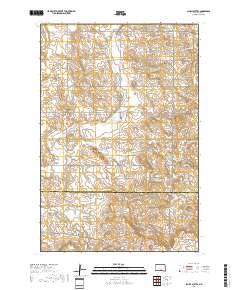 Schell Buttes 2018 topographic map thumbnail