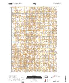 Schell Buttes NW 2018 topographic map thumbnail