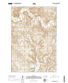Senger Lake North 2017 topographic map thumbnail