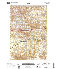 Sentinel Butte 2018 topographic map thumbnail