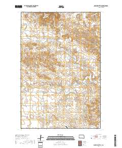 Sentinel Butte SE 2018 topographic map thumbnail