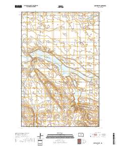 Sheyenne Lake 2018 topographic map thumbnail