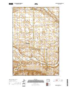 Sheyenne Lake NE 2018 topographic map thumbnail