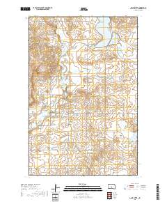 Sibley Butte 2018 topographic map thumbnail