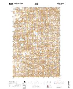 Siebold Lake 2017 topographic map thumbnail