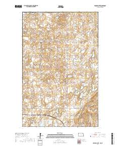 Skjermo Lake 2017 topographic map thumbnail