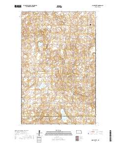 Smoky Butte 2017 topographic map thumbnail