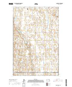 Snyder Lake 2017 topographic map thumbnail