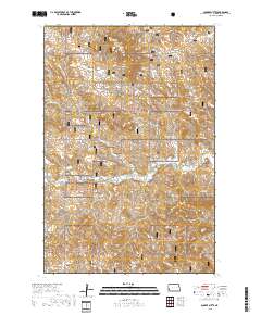 Square Butte 2018 topographic map thumbnail