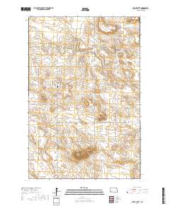 Stony Butte 2017 topographic map thumbnail