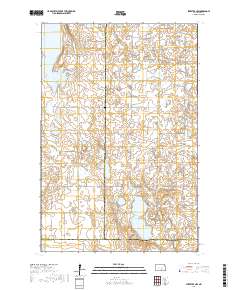 Streeter NW 2017 topographic map thumbnail