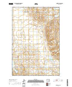 Streeter SW 2018 topographic map thumbnail