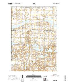 Swan Lake 2017 topographic map thumbnail