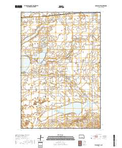 Tappen South 2018 topographic map thumbnail