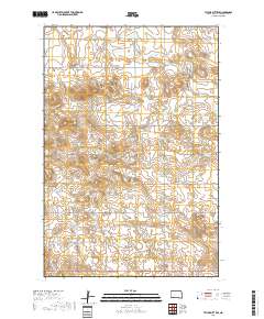 Taylor Butte SE 2018 topographic map thumbnail