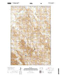 Tepee Buttes 2017 topographic map thumbnail