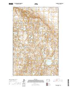 Thompson Lake 2017 topographic map thumbnail