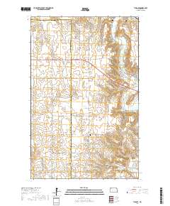 Tioga SE 2017 topographic map thumbnail