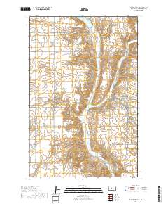Turtle Creek NW 2018 topographic map thumbnail