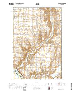 Turtle Creek SW 2017 topographic map thumbnail