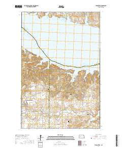 Twin Buttes 2017 topographic map thumbnail