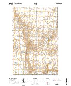 Twin Lakes 2017 topographic map thumbnail