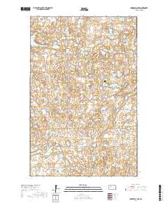 Underdahl Lake 2017 topographic map thumbnail
