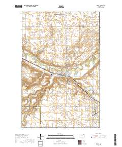 Velva 2017 topographic map thumbnail