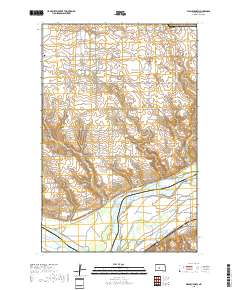 Washburn SW 2018 topographic map thumbnail