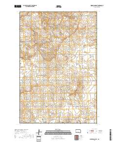 Weisser Dam East 2018 topographic map thumbnail