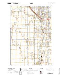 West Fargo South 2017 topographic map thumbnail