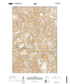 Westby Lake 2017 topographic map thumbnail