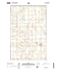 Westhope 2017 topographic map thumbnail