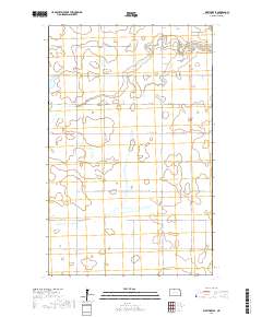 Westhope SE 2017 topographic map thumbnail