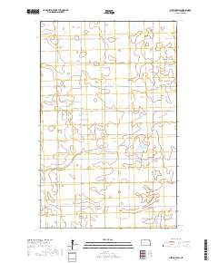 Westhope SW 2017 topographic map thumbnail